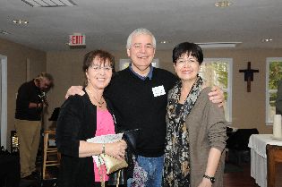 Carol Maher with Richard and Hedy Walker