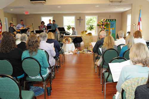 Praise Band During Service