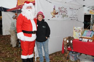 Santa & Friend