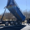 Paving the St. Francis Parking Lot March 4-5, 2022